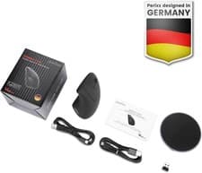 Image of perixx PERIMICE-713RX Wireless Rechargeable Vertical Mouse Wireless