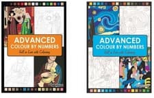 Image of Adult & Teen Advanced Colouring Books – Stress Relief Art Therapy Patterns
