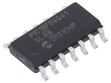 Image of PIC18F06Q41-I/SL PIC Microcontroller Family: PIC18 MICROCHIP TECHNOLOGY