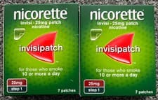 Image of Nicorette Invisipatch Step 1 25mg Stop Smoking Aid 14 patches