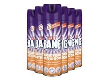 Image of 600mlx6 Cillit Bang Magic Foam Bathroom Cleaner, Powerful Active Formula,