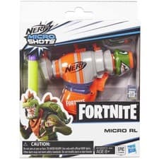 Image of Nerf Fortnite Micro RL MicroShot Blaster Gun with 2 Foam Darts