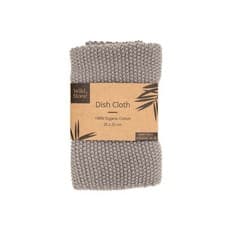Image of Wild & Stone Organic Cotton Dish Cloth - Dove Grey