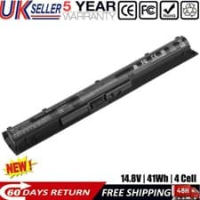 Image of KI04 K104 KIO4 Battery for HP Pavilion 14 15 17 800049-001 HSTNN-LB6R Notebook