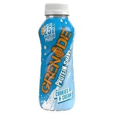 Image of Grenade Cookies & Cream Flavour Protein Shake 330ml x 8