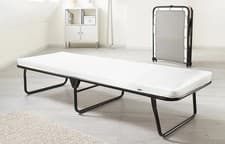 Image of Jay-Be Folding Bed With mattress With Comfort J-Tex Base System Guest Bed