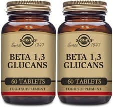Image of Solgar Beta 1,3 Glucans 60 Tablets X 2