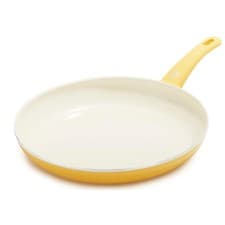 Image of GreenLife 30cm Frying Pan Soft Grip Ceramic Non-Stick PFAS-Free Yellow(Open Box)