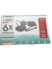 Image of SCOVILLE Expert Never Stick 4+1 Piece Cookware Set 6X Stronger Than Other