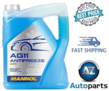 Image of Mannol AG11 Blue Antifreeze/Coolant -40°C Ready Mixed Long Term 4011 5L