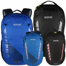 Image of Regatta Britedale 20L Backpack Torch Light Strip Ripstop Cycling Hiking