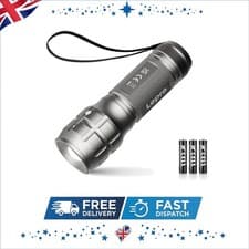Image of LE LED Torch 1000 Lumens - Adjustable Focus, Water Resistant Handheld Flashlight