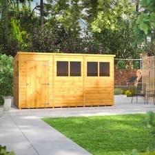 Image of Shed | Power Pent Garden Sheds | Large Pent Sheds | Sizes 12x6 up to 20x6