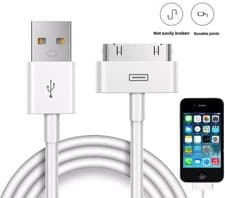 Image of 🔥1M 30 Pin to USB Data Sync Charger Cable Lead Wire for Apple iPhone iPad iPod✅