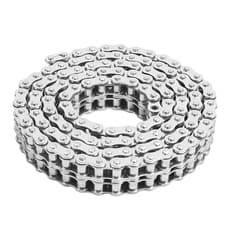 Image of 08B-2 Dunlop Stainless Steel Duplex Drive Roller Chain 1/2 inch Pitch Includes F
