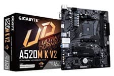 Image of Gigabyte A520M K V2 AMD AM4 DDR4 Micro-ATX Motherboard AMD Ryzen 5000 Series