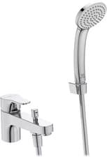 Image of Ideal Standard Cerabase Single Lever One Hole Bath Shower Mixer Tap with Shower.