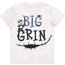 Image of Disney Kids T-Shirt: The Nightmare Before Christmas Big Grin (9-10 Years)