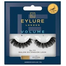 Image of Eylure Volume Lashes - 111 - Black False Eyelashes Clusters Adhesive Included
