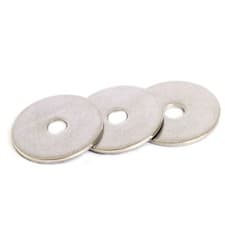Image of M6 M8 M10 M12 X 40MM OD A2 STAINLESS STEEL PENNY REPAIR WASHERS MUDGUARD WASHER
