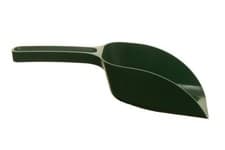 Image of Plastic green Garden scoop, small plastic garden spade