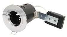 Image of Downlight Silver GU10 Chrome Down Light Excluding Bulb Spot LLFR-D-CH-GU