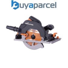 Image of Evolution 027-0002A R185CCSX+ Circular Track Saw 185mm 1600W 110V EVLR185CSXPL