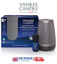 Image of Yankee Candle Sleep Diffuser Starter Kit Bronze & Calm Night Teacher's Gift