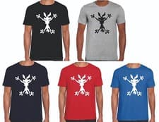 Image of WILE E COYOTE Tribute T Shirt Looney Tunes Cartoon SPLAT size SMALL TO 5XL