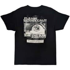 Image of Bring Me The Horizon T Shirt Remain Calm Band Logo new Official Mens Black