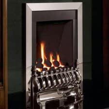 Image of Flavel Windsor Gas Fire Traditional Silver FSRC3JMN UK Made 5 Year Warranty
