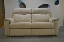 Image of G Plan Sofa Large 3 Seater Beige Fabric Thornbury as sold by Furniture Village