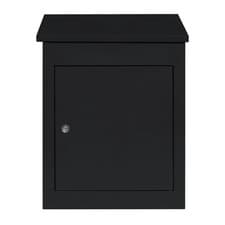 Image of Monster Shop Black Anti-Theft Parcel Post Box