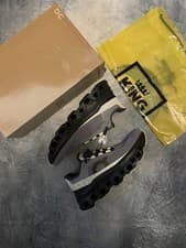 Image of On Running Cloudmonster Glacier Black UK 8 Brand New In Box Running Shoes Unisex