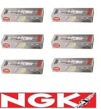 Image of NGK Laser Iridium Spark Plugs ILKAR7B11 x 6