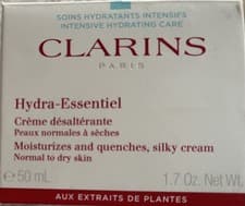 Image of Clarins Hydra-Essentiel Silky Cream 50ml Normal to Dry Skin Moisturize Quenches