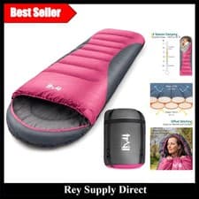 Image of Ultra-Lightweight Trail Alpine 400 Sleeping Bag - Water-Resistant & Comfortable