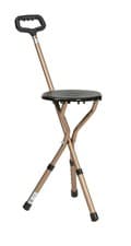 Image of Drive Cane Seat Height Adjustable Folding Cane Seat by Drive Height adjustable
