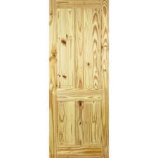 Image of LPD Internal Pine Knotty Effect Door Available in 4 or 6 Panel All Sizes