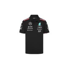 Image of Genuine Mercedes-Benz Men's Polo Shirt Team Mercedes-AMG F1 Petronas-B67998047