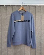 Image of Hugo Boss Men's Sweatshirt Size S Long Sleeve Crew Neck Sadler BNWT