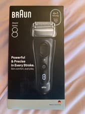 Image of Braun Series 8 8603S Electric Shaver, SensoAdapt Grey