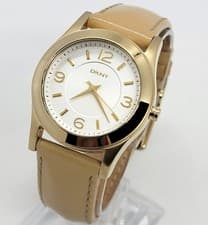 Image of DKNY NY-8234 ladies quartz watch gold tone