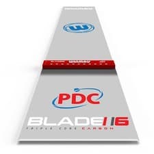 Image of Winmau Clearzone PVC Dart Mat with Integrated Oche
