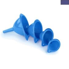 Image of Compact 4-Piece Funnel Set in Assorted Colors – Essential Kitchen Companions