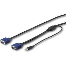 Image of Startech 10 Ft. 3 M Usb Kvm Cable for Startech Rackmount Consoles Vga And Usb Kv