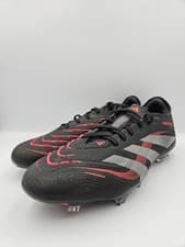 Image of Adidas Predator Pro Stealth Victory FG Firm Ground Football Boots UK10.5