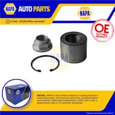 Image of Wheel Bearing Kit fits PEUGEOT BOXER 2.8D Rear 00 to 09 NAPA 370177 373032 New