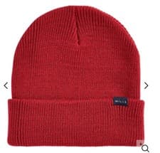 Image of JACK WILLS CONSLAND RIB BEANIE BRAND NEW WITH TAGS OSFM RED