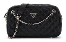 Image of GUESS Giully II Shoulder Satchel Bag Black